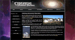 Desktop Screenshot of cederbergobs.org.za